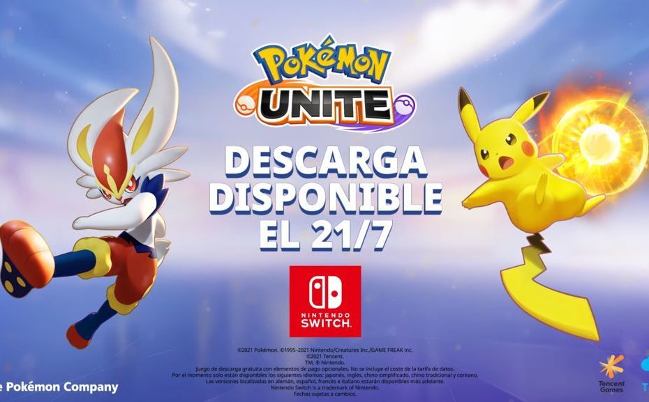 salida de Pokémon Unite